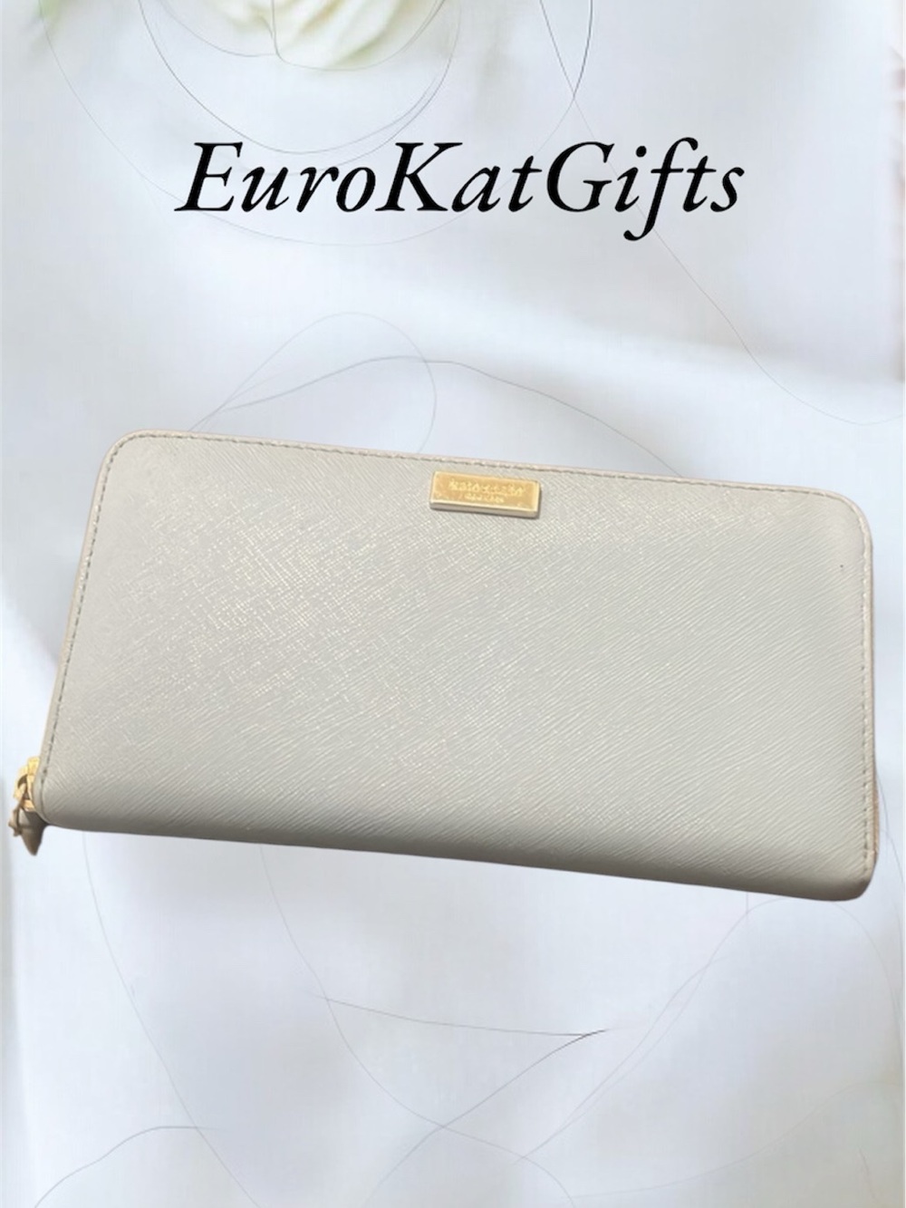 Kate Spade Light Blue Wallet pre loved